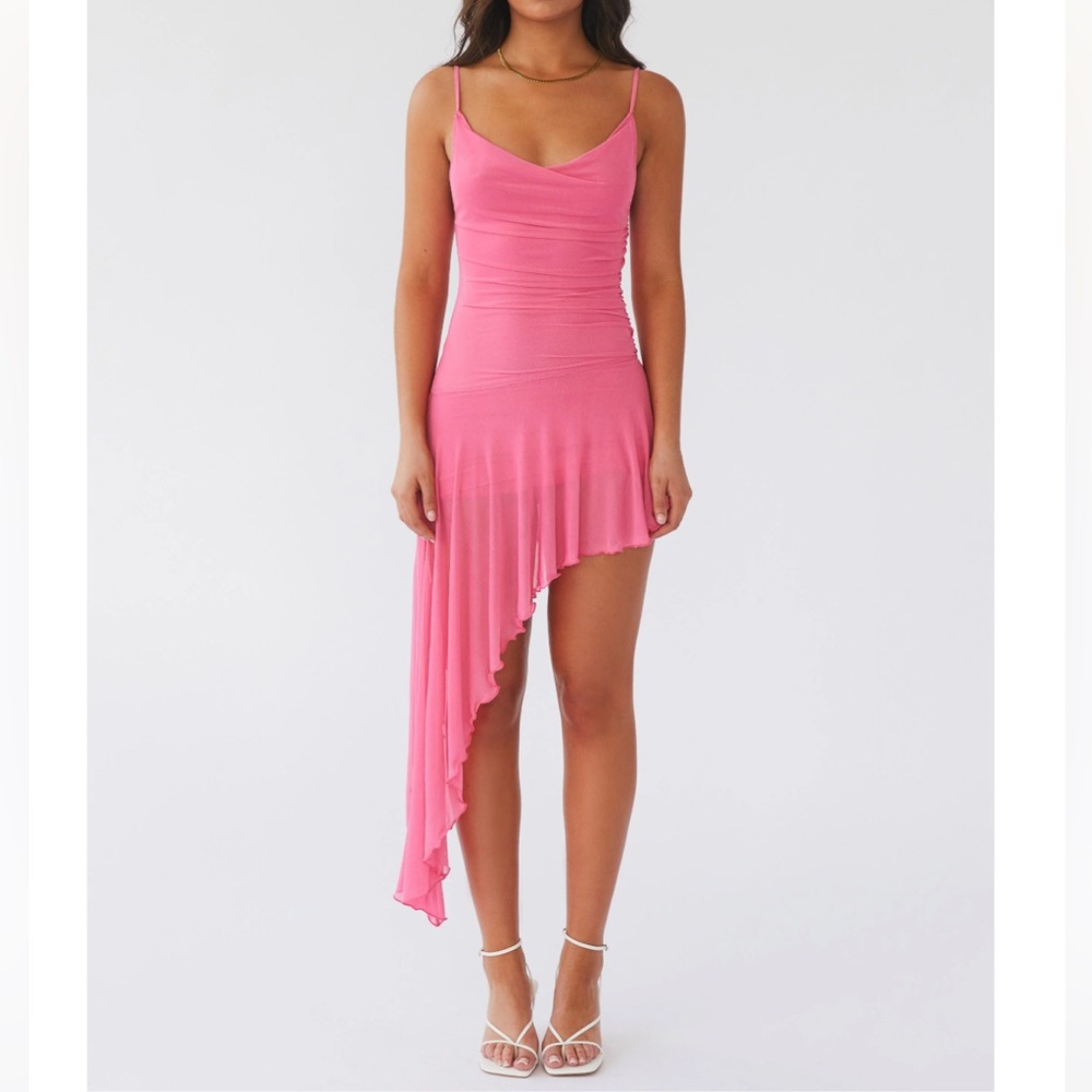 Peppermayo Queen Space Mesh Midi Dress